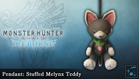 Купить Monster Hunter World: Iceborne - Pendant: Stuffed Melynx Teddy