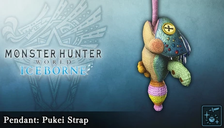 Купить Monster Hunter World: Iceborne - Pendant: Pukei Strap