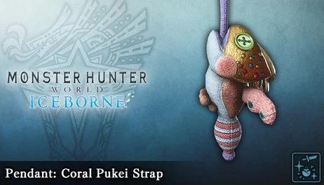 Купить Monster Hunter World: Iceborne - Pendant: Coral Pukei Strap
