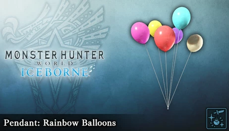 Купить Monster Hunter World: Iceborne - Pendant: Rainbow Balloons