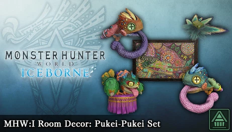 Купить Monster Hunter World: Iceborne - MHW:I Room Decor: Pukei-Pukei Set