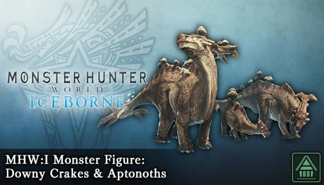 Купить Monster Hunter World: Iceborne - MHW:I Monster Figure: Downy Crakes & Aptonoths