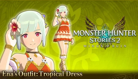 Купить Monster Hunter Stories 2: Wings of Ruin - Ena's Outfit: Tropical Dress