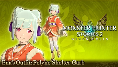 Купить Monster Hunter Stories 2: Wings of Ruin - Ena's Outfit: Felyne Shelter Garb