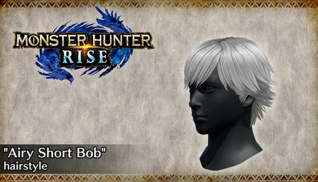 Купить MONSTER HUNTER RISE - "Airy Short Bob" hairstyle
