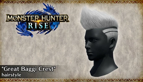 Купить MONSTER HUNTER RISE - "Great Baggi Crest" hairstyle