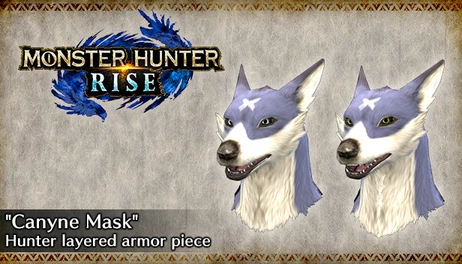 Купить MONSTER HUNTER RISE - "Canyne Mask" Hunter layered armor piece