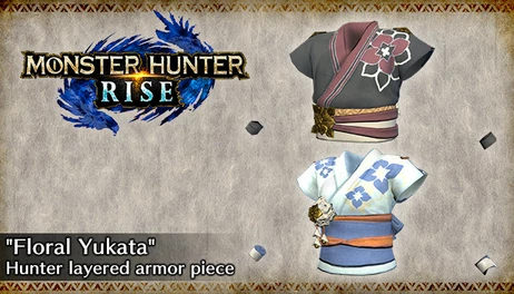 Купить MONSTER HUNTER RISE - "Floral Yukata" Hunter layered armor piece