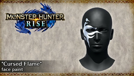 Купить MONSTER HUNTER RISE - "Cursed Flame" face paint