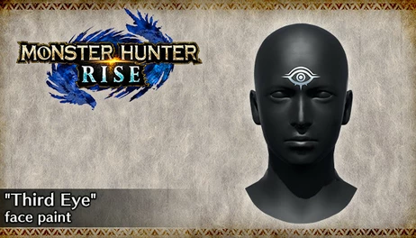 Купить MONSTER HUNTER RISE - "Third Eye" face paint