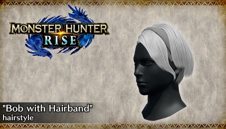 Купить MONSTER HUNTER RISE - "Bob with Hairband" hairstyle