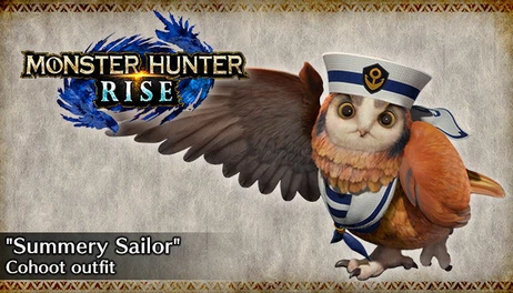 Купить MONSTER HUNTER RISE - "Summery Sailor" Cohoot outfit