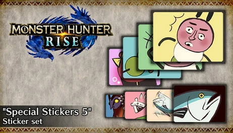 Купить MONSTER HUNTER RISE - "Special Stickers 5" Sticker set