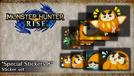 Купить Monster Hunter Rise - "Special Stickers 8" sticker set
