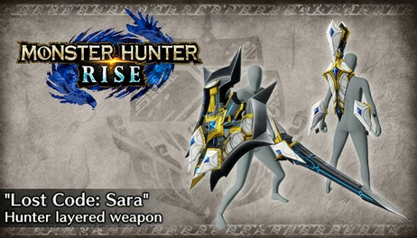 Купить Monster Hunter Rise - "Lost Code: Sara" Hunter layered weapon (Charge Blade)