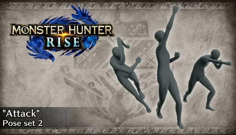 Купить Monster Hunter Rise - "Attack" Pose Set 2