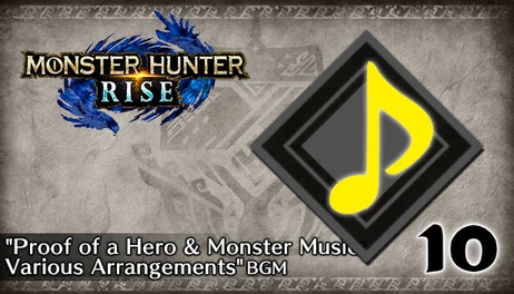 Купить Monster Hunter Rise - "Proof of a Hero & Monster Music: Various Arrangements" BGM