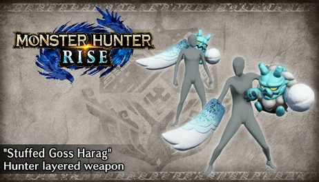 Купить Monster Hunter Rise - "Stuffed Goss Harag" Hunter layered weapon (Dual Blades)