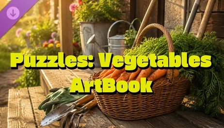 Купить Puzzles Vegetables Artbook