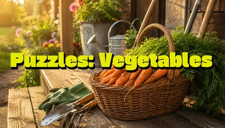 Купить Puzzles: Vegetables