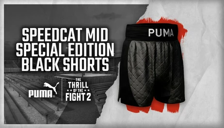 Купить The Thrill Of The Fight 2 - Puma Original Special Edition Black Shorts