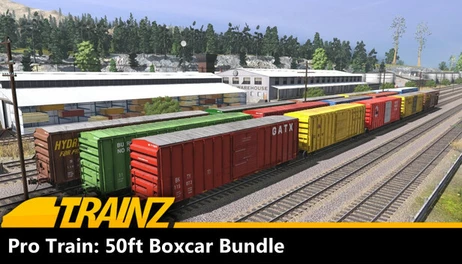 Купить Trainz 2022 DLC - Pro Train: 50ft Boxcar Bundle