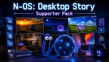 Купить N-OS: Desktop Story - Supporter Pack