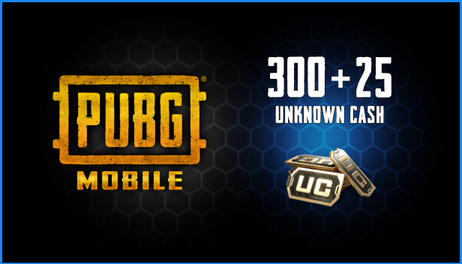 Купить Игровая валюта PUBG Mobile 300 + 25 UC [Цифровая версия]
