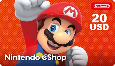 Купить Карта оплаты Nintendo eShop 20 USD (США)