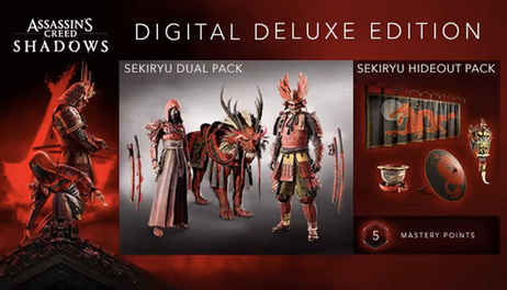 Купить Assassin's Creed Shadows - Digital Deluxe Edition