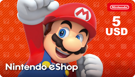 Купить Карта оплаты Nintendo eShop 5 USD (США)