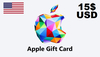 Купить Подарочная Карта Apple App Store и iTunes (USA) 15 USD