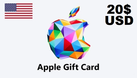 Купить Подарочная Карта Apple App Store и iTunes (USA) 20 USD