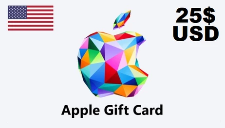 Купить Подарочная Карта Apple App Store и iTunes (USA) 25 USD